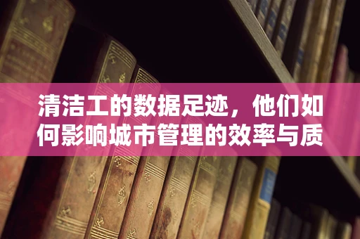 清洁工的数据足迹，他们如何影响城市管理的效率与质量？