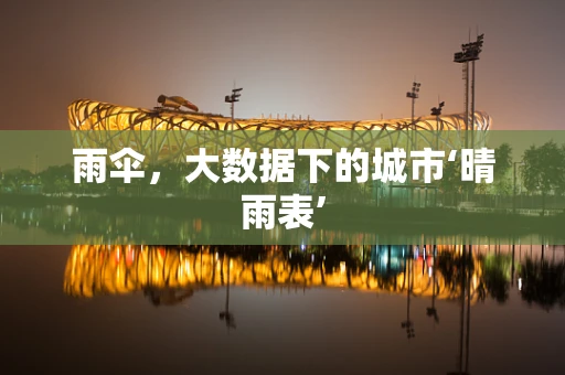 雨伞，大数据下的城市‘晴雨表’