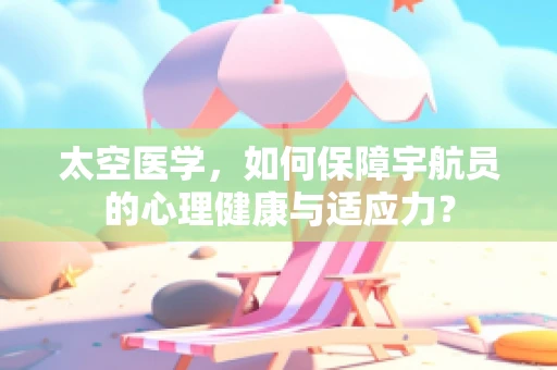 太空医学，如何保障宇航员的心理健康与适应力？