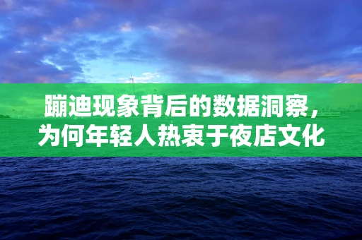 蹦迪现象背后的数据洞察，为何年轻人热衷于夜店文化？