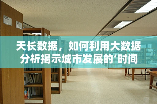 天长数据，如何利用大数据分析揭示城市发展的‘时间之谜’？