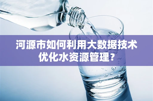 河源市如何利用大数据技术优化水资源管理？