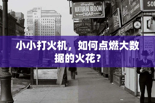小小打火机，如何点燃大数据的火花？