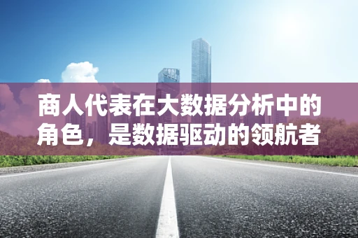 商人代表在大数据分析中的角色，是数据驱动的领航者还是被数据淹没的航船？