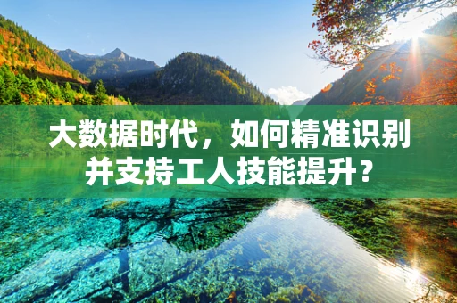 大数据时代，如何精准识别并支持工人技能提升？