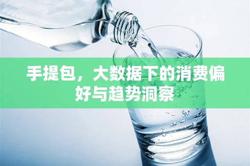 手提包，大数据下的消费偏好与趋势洞察