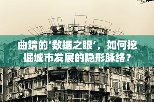 曲靖的‘数据之眼’，如何挖掘城市发展的隐形脉络？