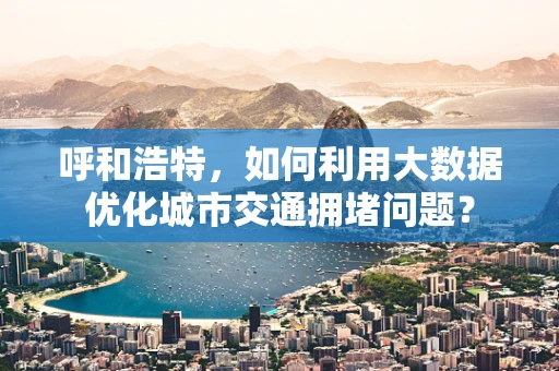 呼和浩特，如何利用大数据优化城市交通拥堵问题？