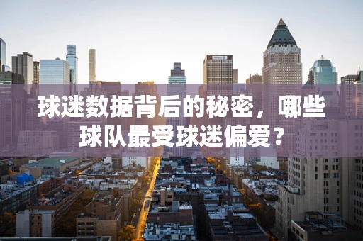 球迷数据背后的秘密，哪些球队最受球迷偏爱？