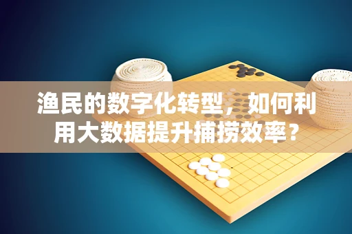 渔民的数字化转型，如何利用大数据提升捕捞效率？