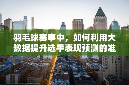 羽毛球赛事中，如何利用大数据提升选手表现预测的准确性？
