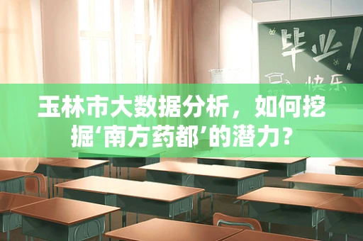 玉林市大数据分析，如何挖掘‘南方药都’的潜力？