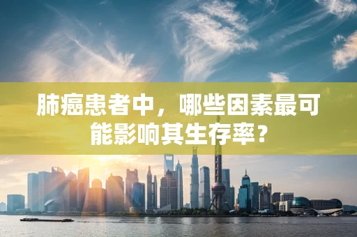 肺癌患者中，哪些因素最可能影响其生存率？