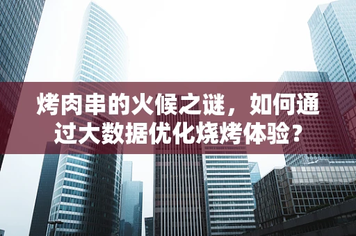 烤肉串的火候之谜，如何通过大数据优化烧烤体验？