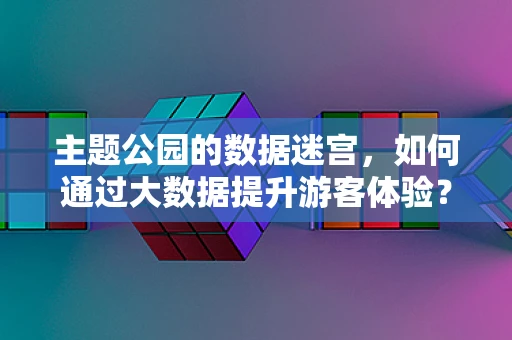 主题公园的数据迷宫，如何通过大数据提升游客体验？
