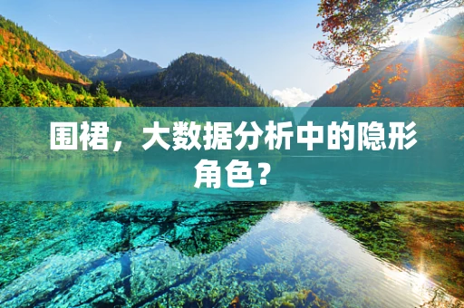 围裙，大数据分析中的隐形角色？