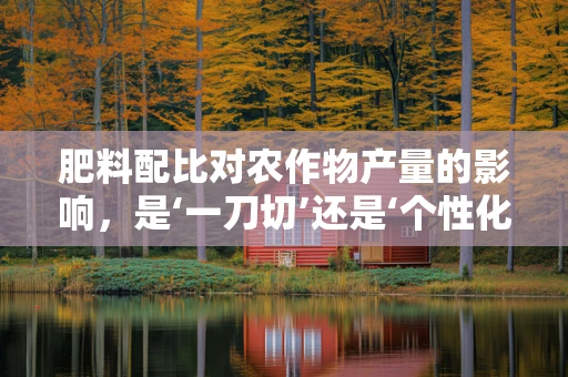 肥料配比对农作物产量的影响，是‘一刀切’还是‘个性化定制’？