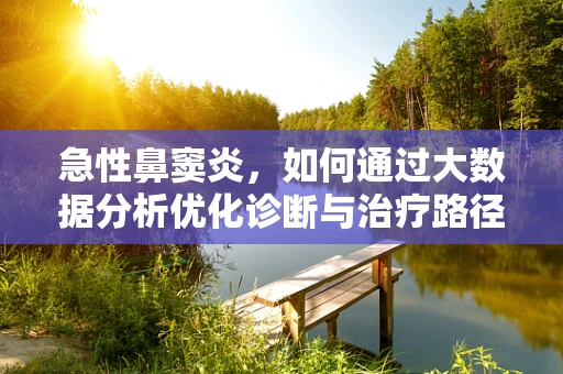 急性鼻窦炎，如何通过大数据分析优化诊断与治疗路径？