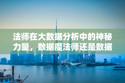 法师在大数据分析中的神秘力量，数据魔法师还是数据分析的巫师？