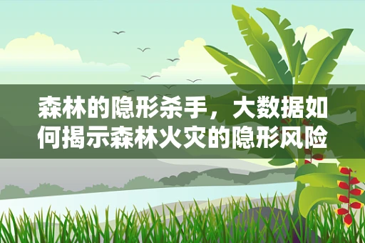森林的隐形杀手，大数据如何揭示森林火灾的隐形风险？