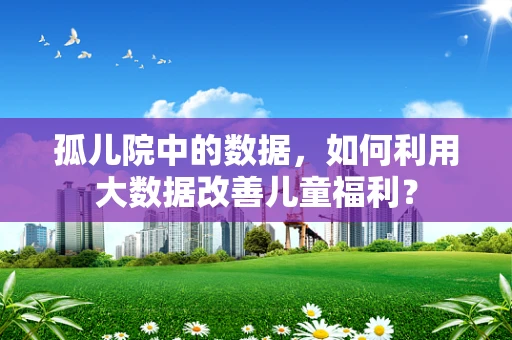 孤儿院中的数据，如何利用大数据改善儿童福利？