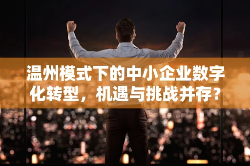 温州模式下的中小企业数字化转型，机遇与挑战并存？