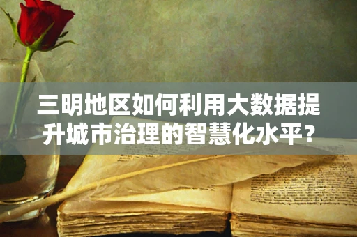 三明地区如何利用大数据提升城市治理的智慧化水平？