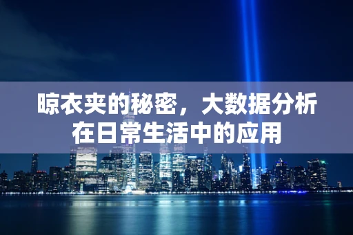 晾衣夹的秘密，大数据分析在日常生活中的应用