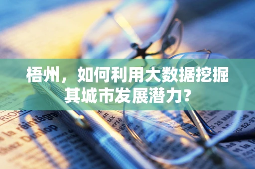 梧州，如何利用大数据挖掘其城市发展潜力？