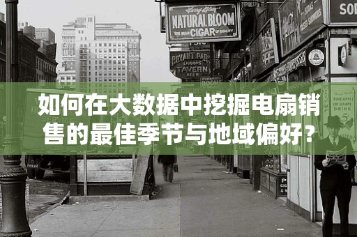 如何在大数据中挖掘电扇销售的最佳季节与地域偏好？