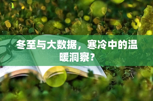 冬至与大数据，寒冷中的温暖洞察？